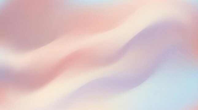 Soft gradient abstract background in pastel pink, purple, and blue colors for modern minimalist design with copy space