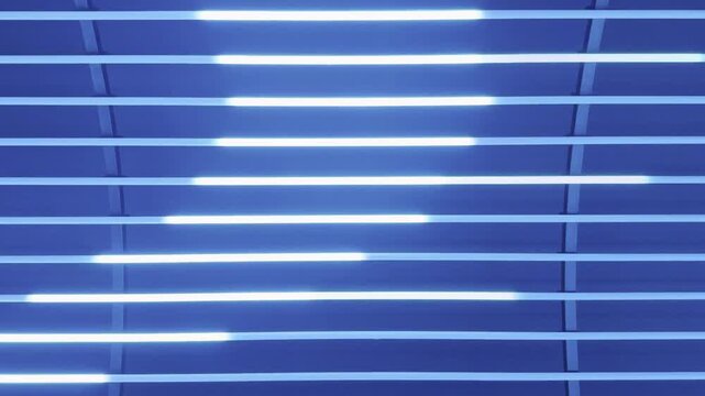Abstract circular light waves moving across parallel lines with smooth color transitions