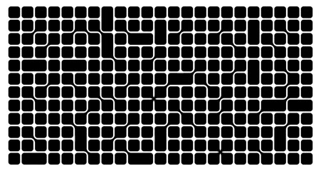 Metaball pattern organic. Circle Shapes Abstract Geometric Dot. Vector