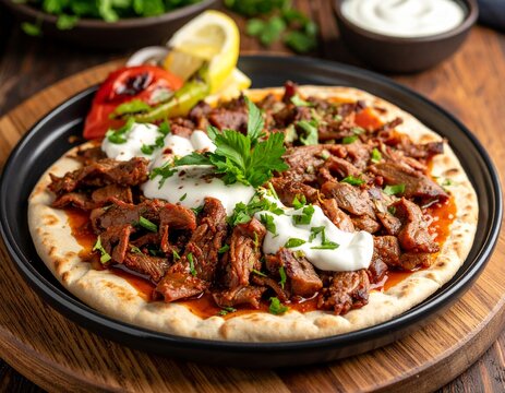 T&uuml;rkisches Iskender Kebab