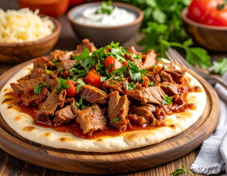 T&uuml;rkisches Iskender Kebab