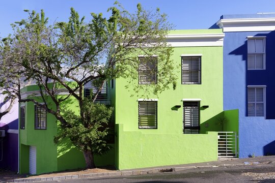 Bo-Kaap, Historical colorful center of Cape Malay culture, Cape Town, South Africa