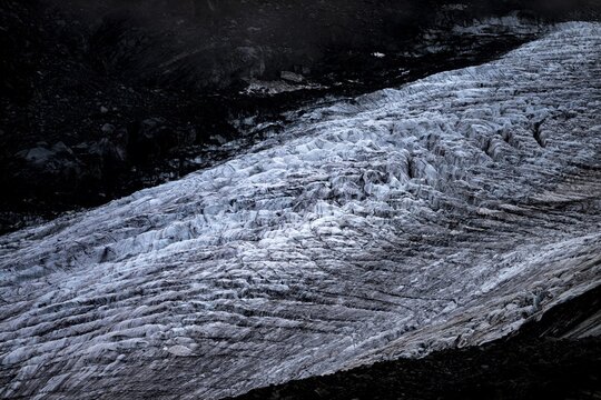 Rosegg Glacier, St Moritz, Engadine, Grisons, Switzerland