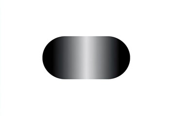 Simple rounded rectangular shape with a vertical gradient from black to white