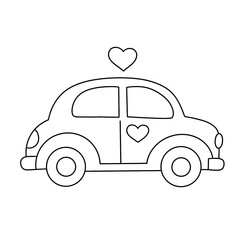 Fototapeta premium Valentine Clipart, Valentine Line Art, Love Illustrations, Heart Clipart, Romantic Graphics, Aesthetic Valentine, Cute Love Stamps, Minimalist Heart, Wedding Decor, Bridal Shower Art