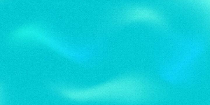 Bright turquoise gradient background. Vibrant fluid teal color backdrop. Abstract smooth fresh mint wallpaper. Blur vivid blue green marine concept texture for banner, poster, brochure. Vector