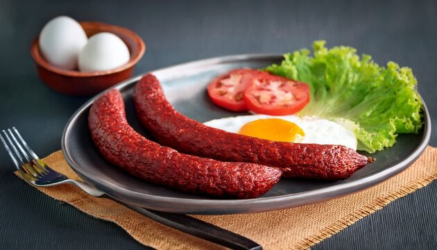Turkish Sausage Sucuk And Egg