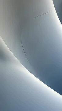 Wavy gray and blue abstract animation with flowing lines and smooth motion for modern digital background Vertical video