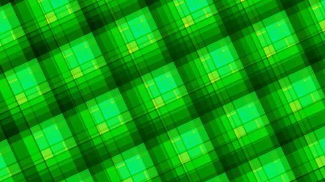 Green Abstract Geometric Pattern Motion Background