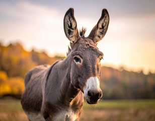 Vibrant sunset with wispy cirrus clouds illuminated by warm sunlight against a gradient blue and orange sky.