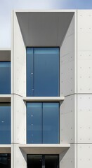 Modern office building exterior design.