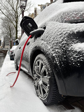 electric car loading