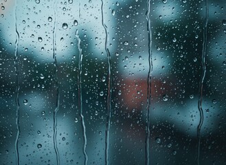 Rainy Window Pane