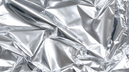 crumpled aluminum foil