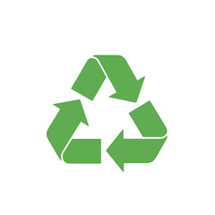 Obraz premium Universal Green Recycling Symbol Representing Environmental Protection, Sustainability, and Eco-Friendly Practices for a Healthier Planet