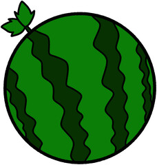 수박 일러스트