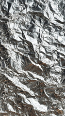 crumpled silver foil texture