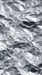 crumpled aluminum foil