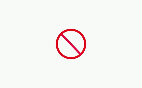 Red Circle Prohibition Sign No Entry Symbol no entry sign forbidden symbol do not enter.