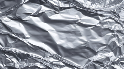 crumpled aluminum foil texture