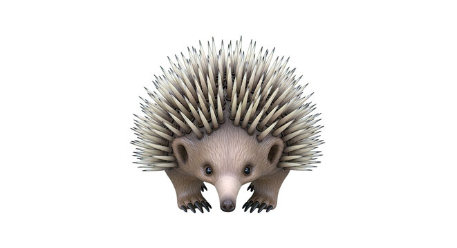 3D Render of an Echidna