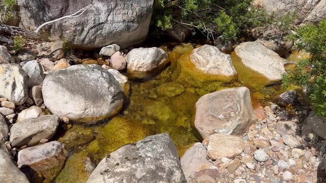 A rocky stream off Somerset West&rsquo;s Lourensford River , near Cape Town