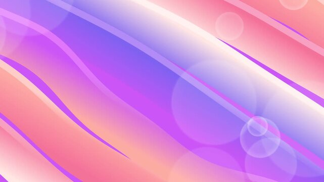 seamless colorful gradient waves motion graphic, glamour light particles animation