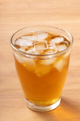 冷たい　ほうじ茶