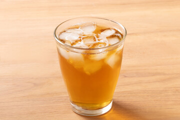 冷たい　ほうじ茶