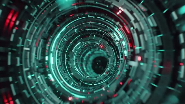 Futuristic AI animated background featuring a glowing high tech energy reactor core inspired by advanced arc style power technology.