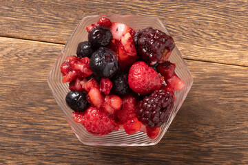 4種のベリーミックス（ブルーベリー　ストロベリー　ブラックベリー　ラズベリー）