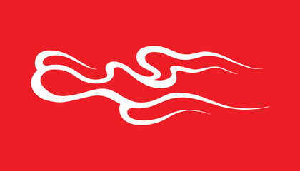 hand drawn japanese traditional flame tattoo illustrations