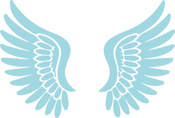 Simple Angel Wings Clipart