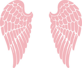 Simple Angel Wings Clipart