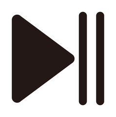 一時停止（ポーズ）のアイコン