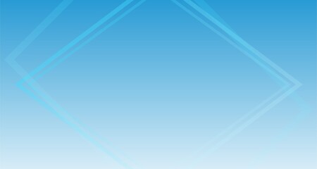 Naklejka premium Light blue gradient background with double exposure square frame effect, for mockup or website overlay