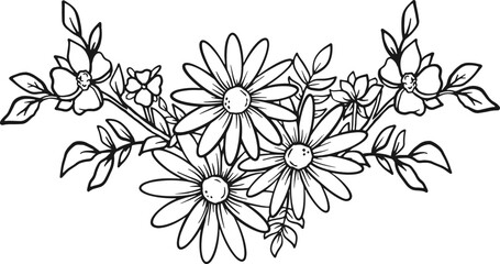 wedding greeting card flourish element © bobotaks