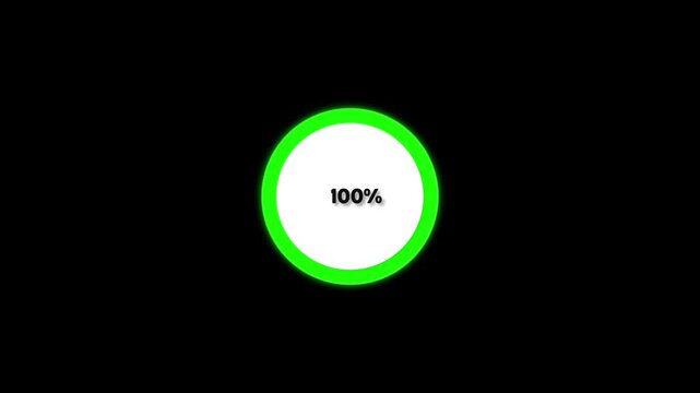 Simple Loading Spinner Animation Loop for User Interface