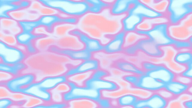 Soft pastel abstract background with fluid pink and blue shapes blending together in a gentle, dreamy pattern.