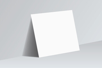Fototapeta premium Blank paper mockup set showing different paper sizes arranged on background. Minimalist stationery for branding, poster, brochure, flyer, portfolio, printing, layout presentation and mockup displays