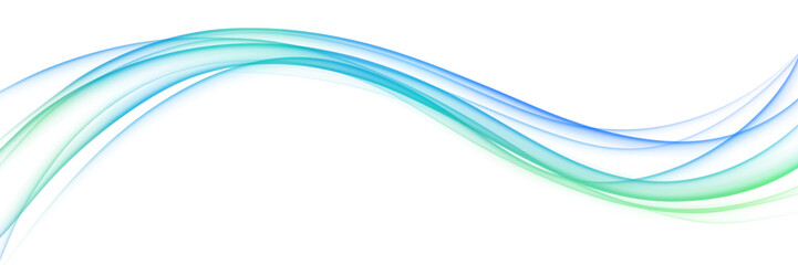 Soft blue and lime green flowing smoke swirl graphic © GraphicZone