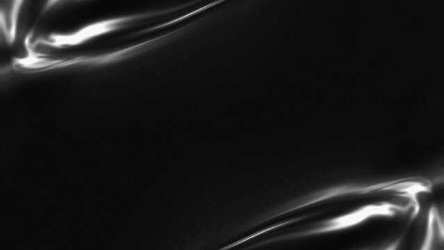 Minimalist dark grainy background featuring elegant white silk borders with film grain texture for sophisticated and high contrast layouts