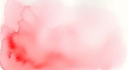 Obraz premium Vibrant pink watercolor background with soft gradient effect