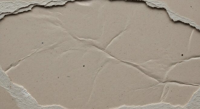 Close-up Texture of Cracked and Peeling Beige Paint on a Surface.