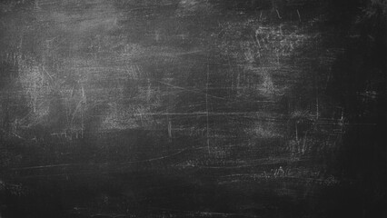 Obraz premium black texture grunge background, old vintage or antique distressed textured black background or aged chalkboard vector design. 