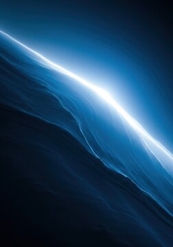 Textura digital et&eacute;rea con tonos azules profundos y un delicado brillo de luz blanca, ideal para portadas y dise&ntilde;os modernos, digital, cian, tel&oacute;n