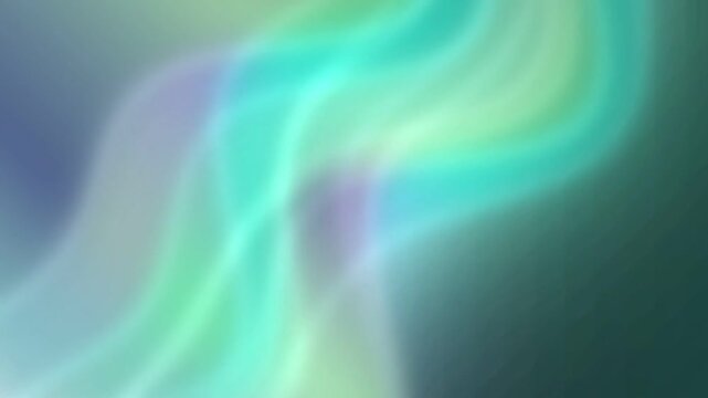 Abstract Colorful Light Waves Form a Soft Gradient Background.