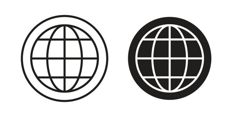 Language icon suitable vector symbol for graphic design, logo, web site, social media © Martin