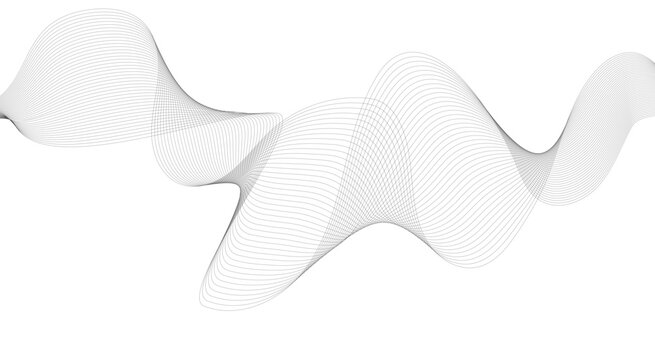 Seamless pattern with waves Abstract white paper wave background. Abstract wave element for design. Digital frequency track equalizer.