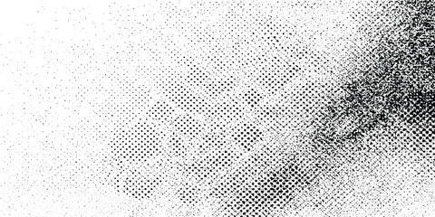 Abstract design with halftone dots background and texture background with a distressed design this vector design are dirty and scratches frame. Dust particle and dust grain texture . © Amena